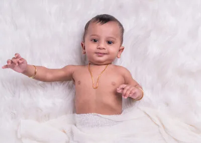 Shri Dhanvik Newborn Photography in Karur