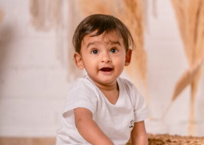 Varun Aadhitya's Newborn Photography by Adithi Media in Karur – Capturing precious newborn moments with warmth and creativity.