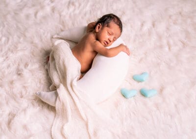 Josith Ram's Newborn Baby Photography by Adithi Media in Karur – Capturing heartwarming moments to cherish forever.