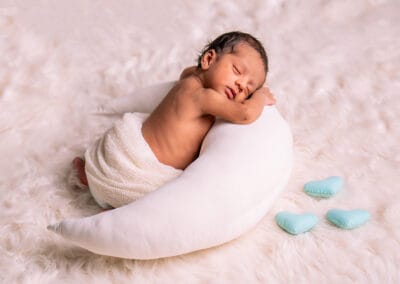 Josith Ram's Newborn Baby Photography by Adithi Media in Karur – Capturing heartwarming moments to cherish forever.