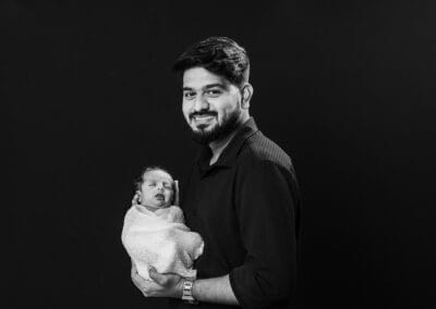 Josith Ram's Newborn Baby Photography by Adithi Media in Karur – Capturing heartwarming moments to cherish forever.