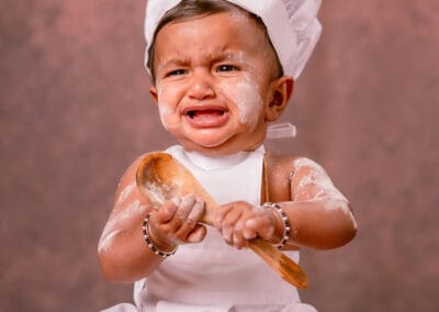 Sarah's Newborn Photography by Adithi Media in Karur – Tender, timeless moments captured with love and care.