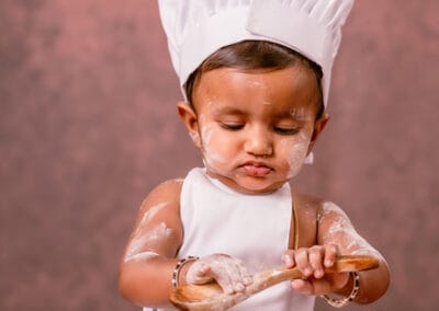 Sarah's Newborn Photography by Adithi Media in Karur – Tender, timeless moments captured with love and care.