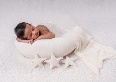 Krishav Kandan's Newborn Photography by Adithi Media in Karur – Beautifully capturing your baby's first precious moments.
