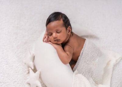 Krishav Kandan's Newborn Photography by Adithi Media in Karur – Beautifully capturing your baby's first precious moments.
