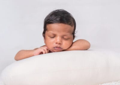 Krishav Kandan's Newborn Photography by Adithi Media in Karur – Beautifully capturing your baby's first precious moments.